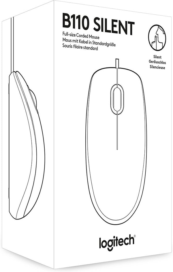 Logitech B110 -trådmus