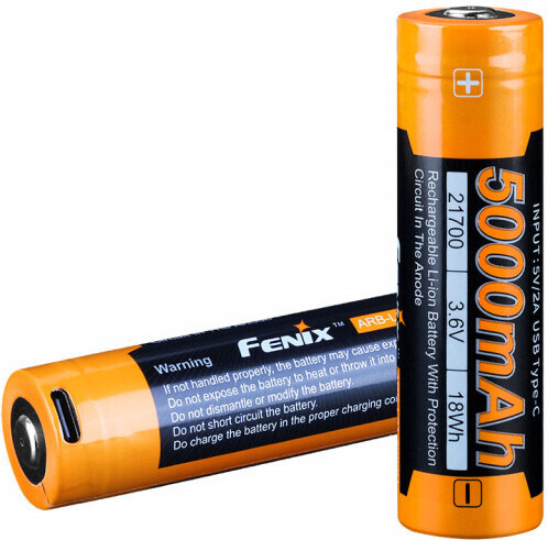 Fenix ARB-L21-5000U 21700 -batteri
