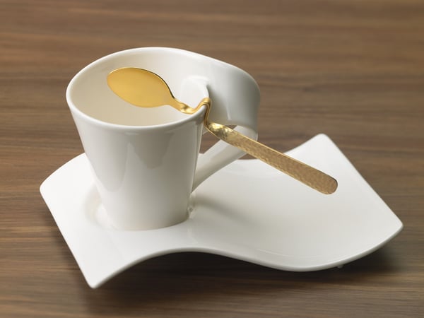 Villeroy & Boch NewWave Caffé-ske, 12 cm, guld