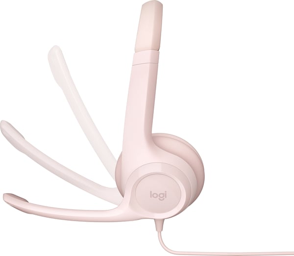 Logitech H390 hovedtelefonmikrofon, pink