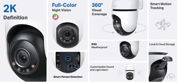 TP-LINK Tapo C510W övervakningskamera