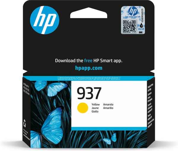 HP 937 bläckpatron, gul