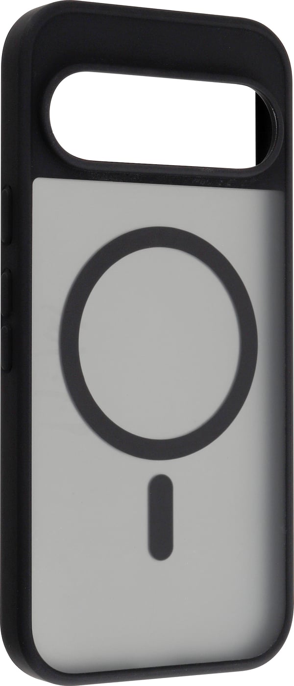 FoneKit Magnetisk Soft Touch-skyddsfodral, Google Pixel 9, svart/grå