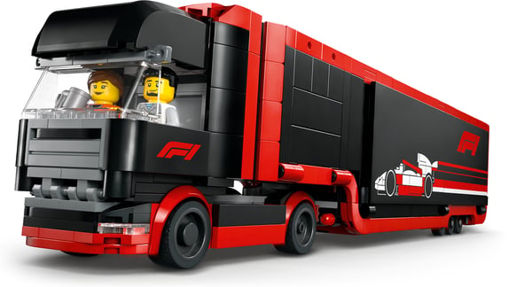 LEGO City 60445 – F1-lastbil og F1-biler RB20 og AMR24