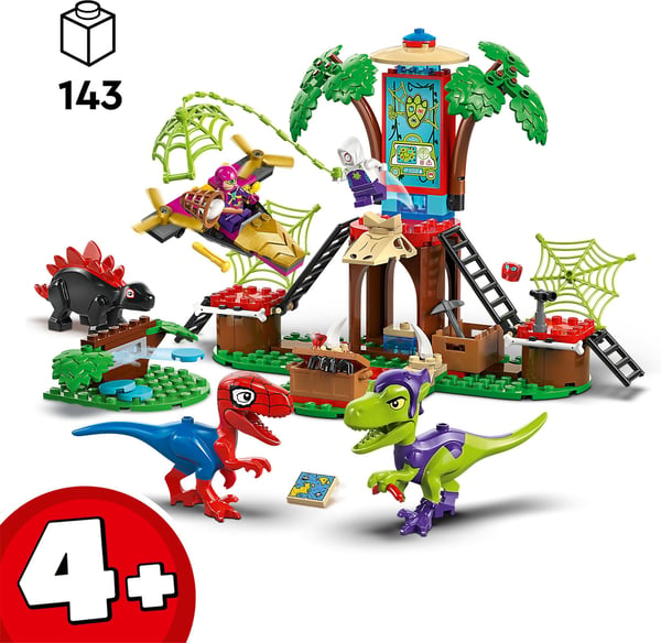 LEGO Superhelte Marvel 11200 – Edderkoppens og Goblinens luftkamp ved træhytten