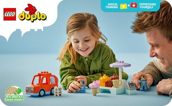 DUPLO Bluey 10458 Glassutflykt med Bluey