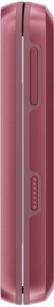 HMD 2660 Flip bastelefon, röd