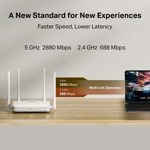 Mercusys MR25WBE Dual-Band Wi-Fi 7-router