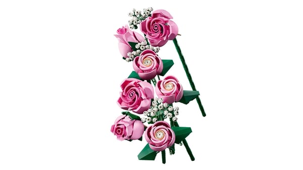 LEGO Botanicals 10374 Ljusrosa Rosbukett