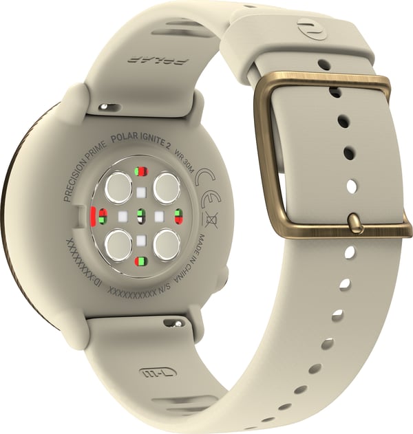 Polar Ignite 2 sports watch, guld / champagne