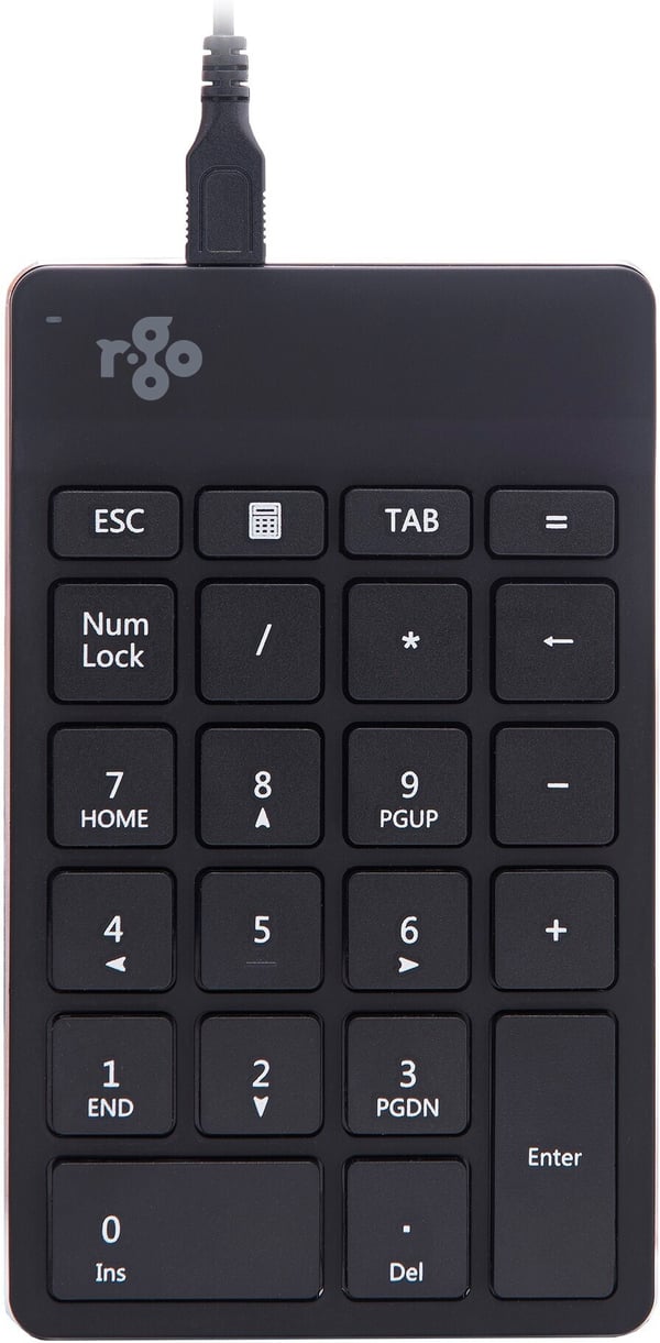 R-Go Numpad Break -numertangentbord, svart