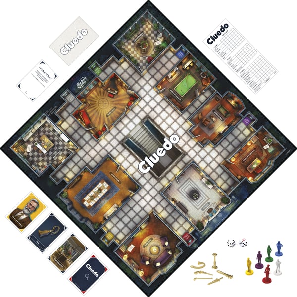 Hasbro Cluedo Classic -brädspel, finskspråkig