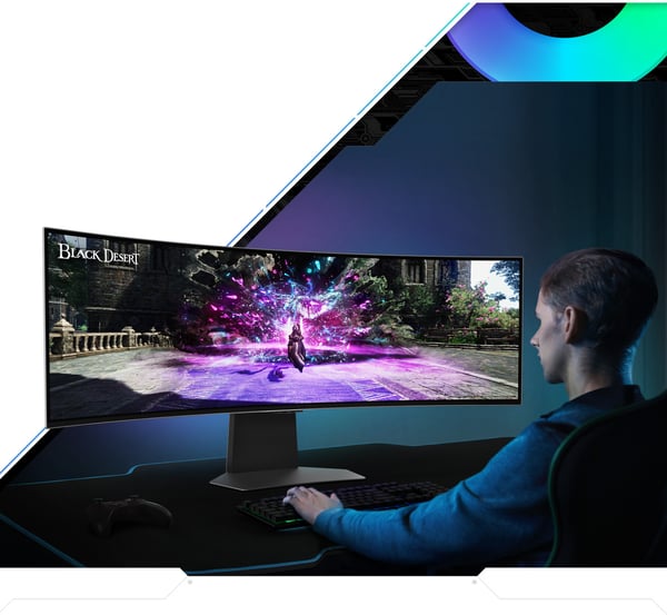 Samsung Odyssey G9 (G95SC) 49" OLED -krökt gamingskärm