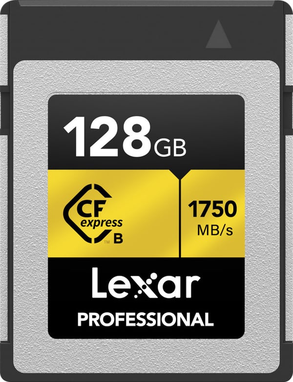 Lexar 128 GB Professional CFexpress Typ-B Pro Gold -minneskort