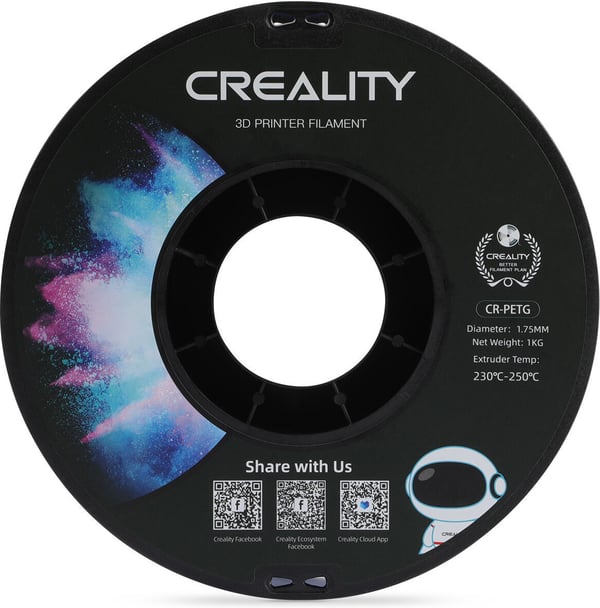 Creality CR-PETG filament 3D-skrivare, 1,75 mm, gul