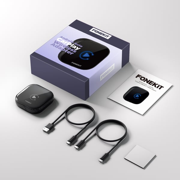 FoneKit Android Auto / CarPlay trådlös adapter