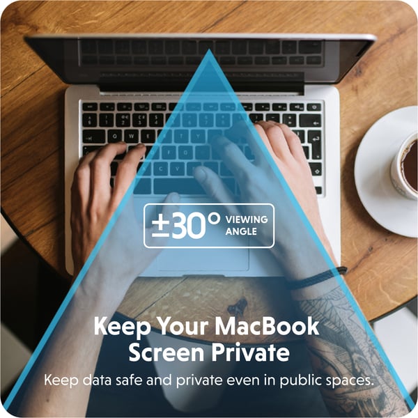 Hyper HyperShield Magnetiskt Integritetsskydd för MacBook Pro 16" -information skydd