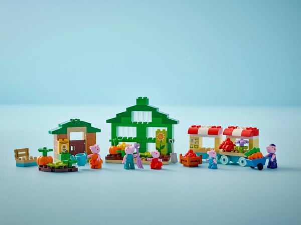 LEGO DUPLO Peppa Pig 10461 Ugglan Grisens trädgård och växthus