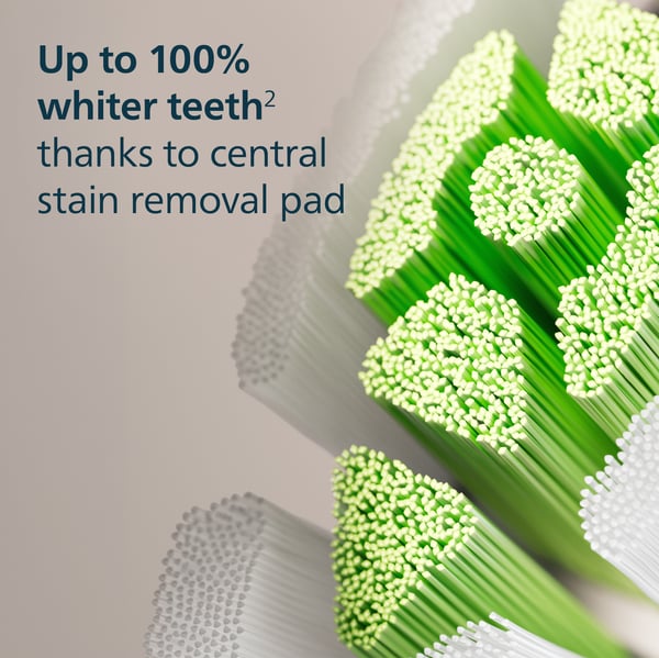 Philips Sonicare W2 Optimal White utbytesborstar, 4 st, HX6064/87