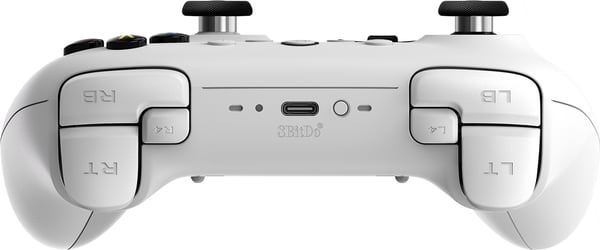 8BitDo Ultimate 2 Wireless 2.4G spelkontroll, PC, vit