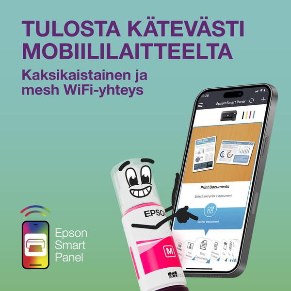 EcoTank ET-4950 multifunktionsskrivare med arkmatning