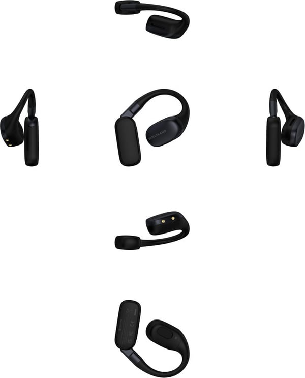 Hollyland LARK MAX 2 Ultimate Combo OWS monitorhörlurar + Kamera RX + USB-C RX mikrofonssystem