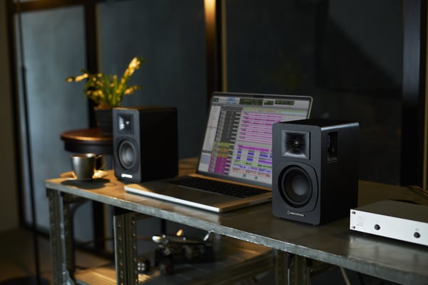 Audio-Technica SP3X aktiva högtalare, svart