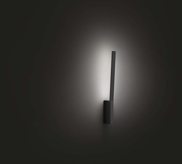 Philips Liane HUE -smartvägglampa, BT, White and color ambiance, svart, 55,8 cm
