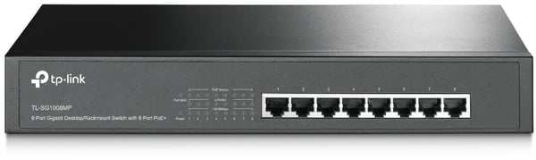 TP-LINK TL-SG1008MP - 8-portars switch