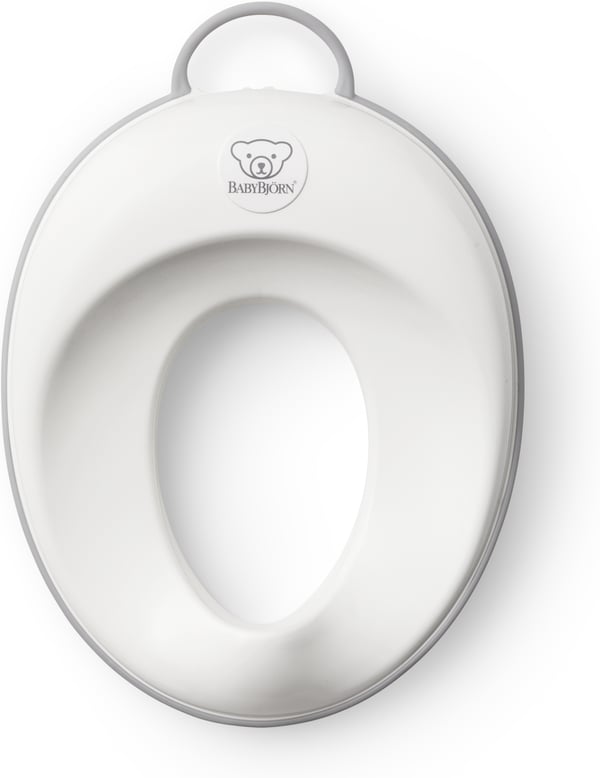 BabyBjörn WC-stol, vit/grå