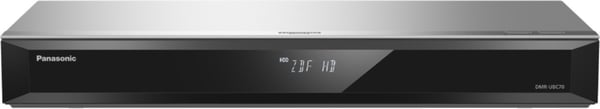 Panasonic DMR-UBC70EGS 4K UHD Blu-ray-spelare och 500 GB HD-Digitalbox, silver