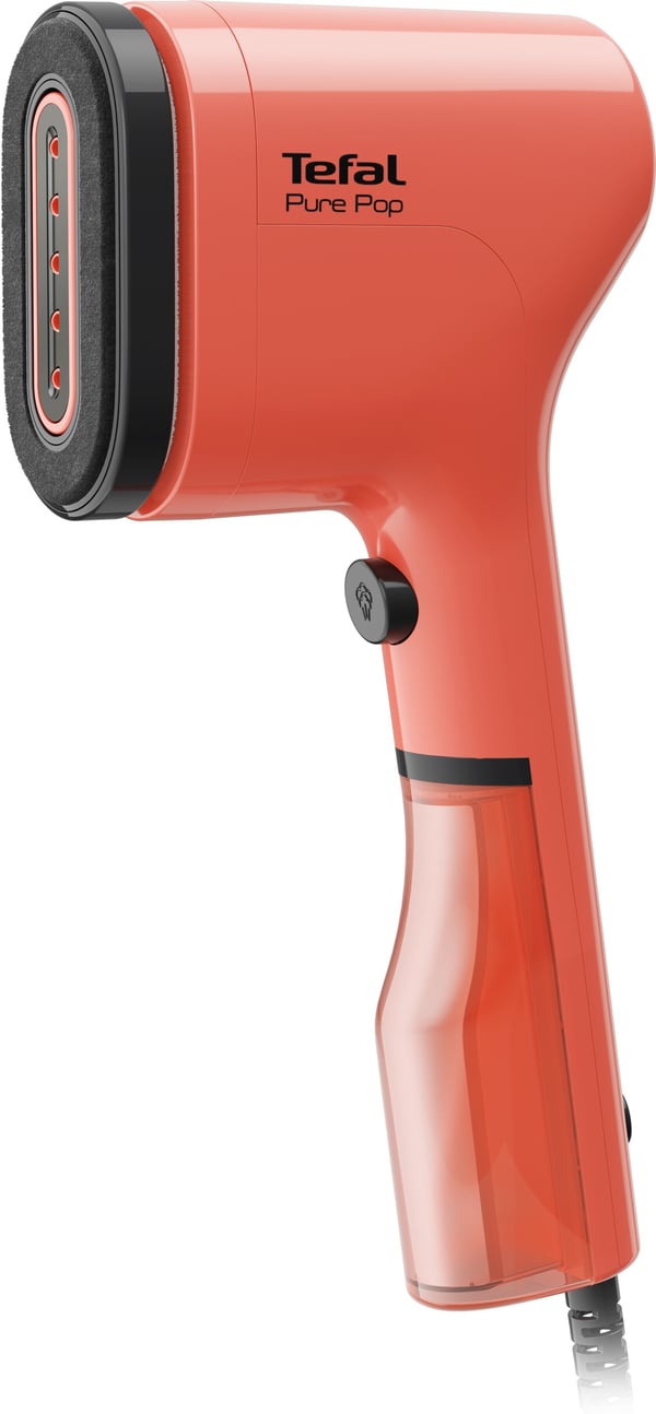 Tefal Pure Pop - tekstildamprenser, rød