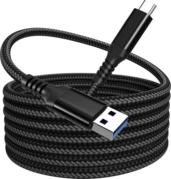 Fuj:tech USB-C - USB-A USB3.2 Gen1-kabel, 1m