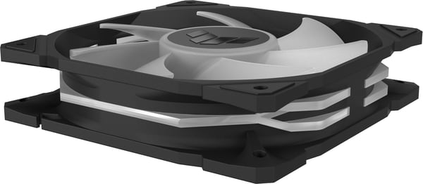 Asus TUF Gaming TR 120 ARGB PWM-blæser, 120 mm, sort