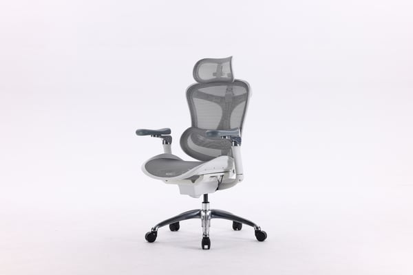 Sihoo Doro C300 -ergonomisk kontorsstol, vit