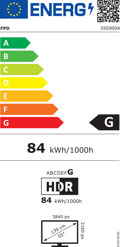 FPD 55" G900 – 4K LED Google TV