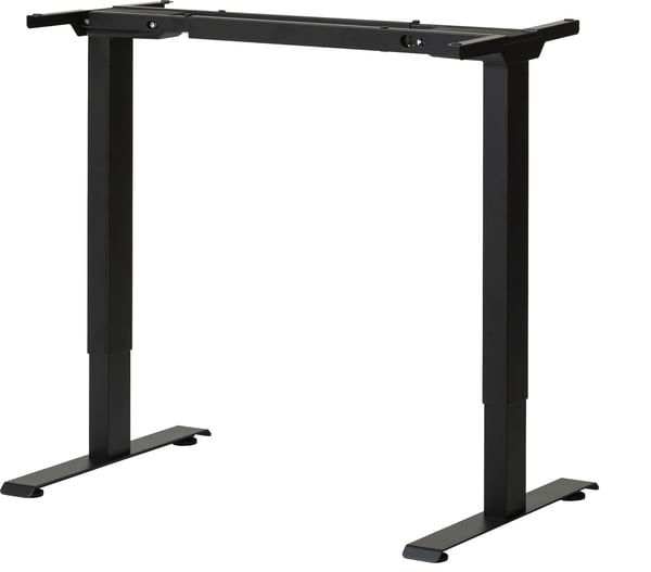 Elfen Ergodesk Modest II elbordets ram, svart