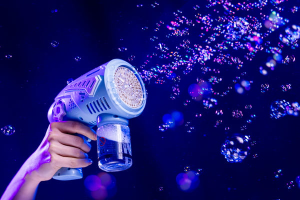 RushOne Bubble Blaster motoriserad bubbelpistol