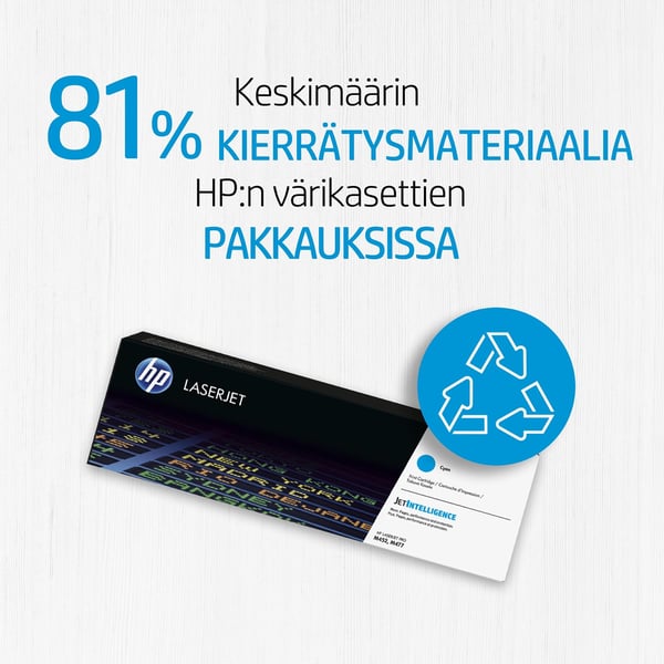 HP 307A -laserkassett, svart