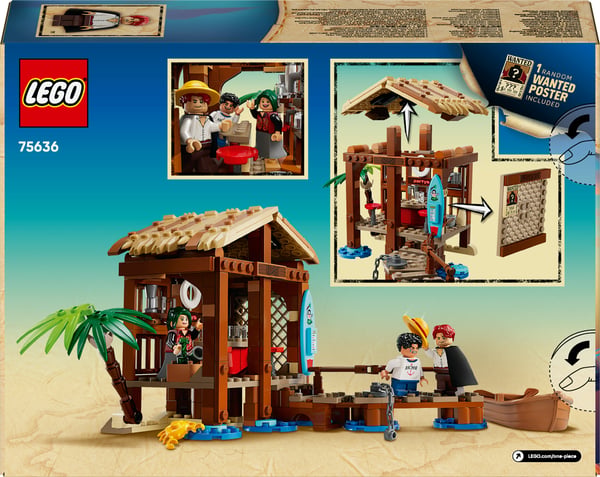 LEGO ONE PIECE 75636 Vindsnurrefiska bysstuga