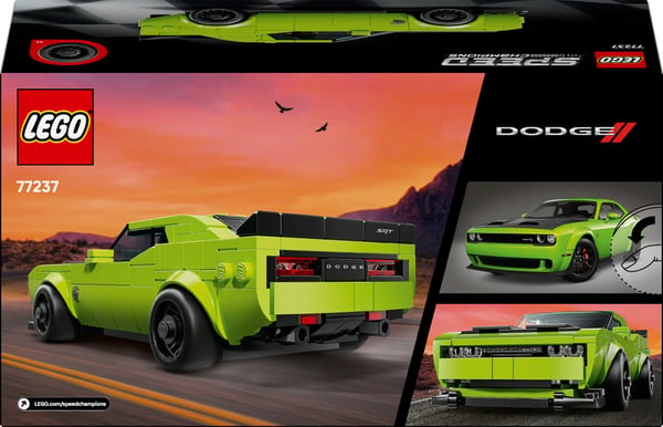 LEGO Speed Champions 77237 - Dodge Challenger SRT Hellcat sportbil