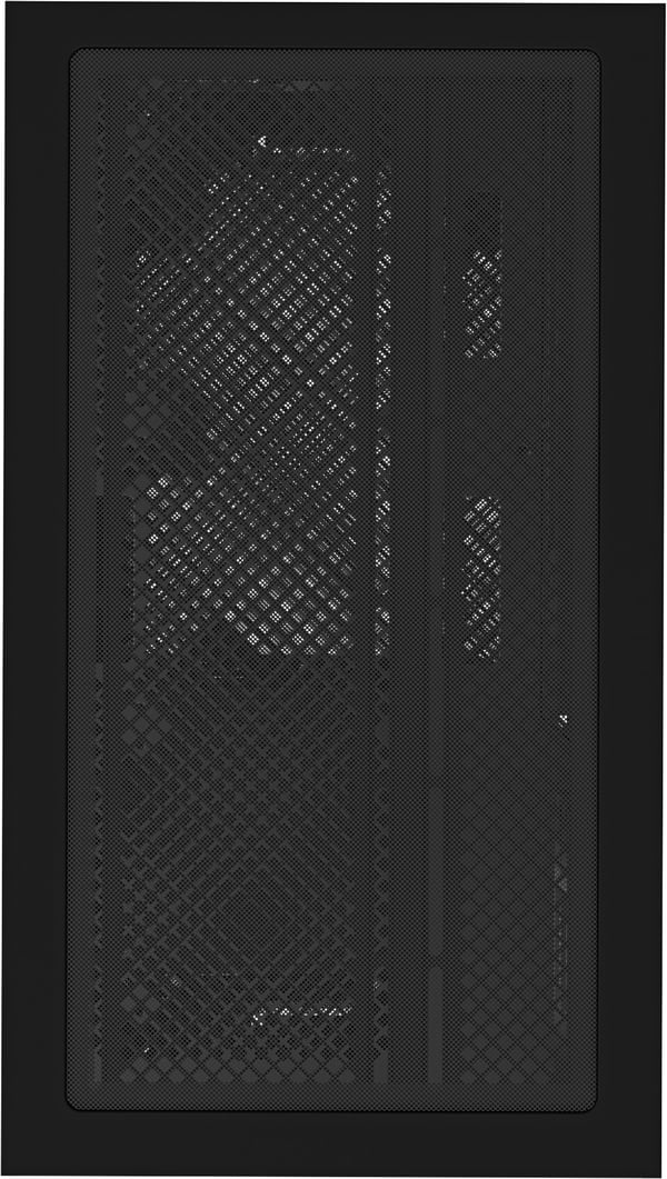 Gigabyte Panoramic GB-C201P M-ATX Mid-Tower chassi, svart