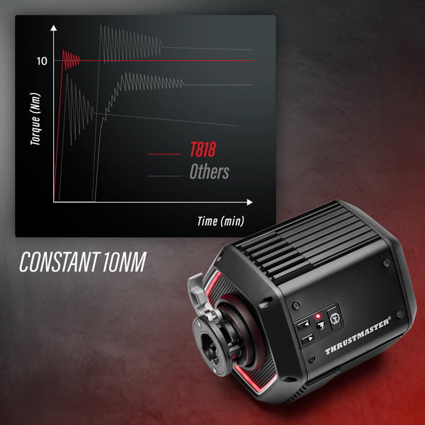 Thrustmaster T818 Servo Black Edition rattbas