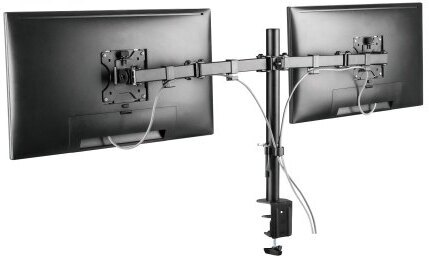 Mozi Dual Display Desk Stand för två skärmar