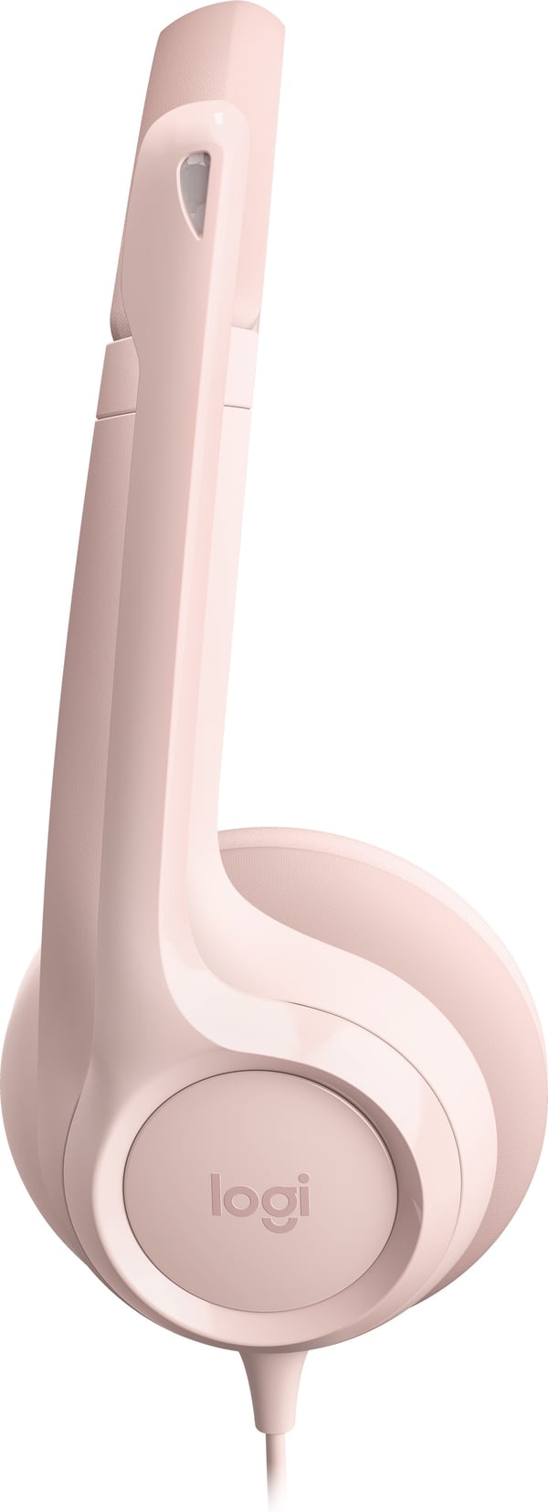 Logitech H390 hovedtelefonmikrofon, pink