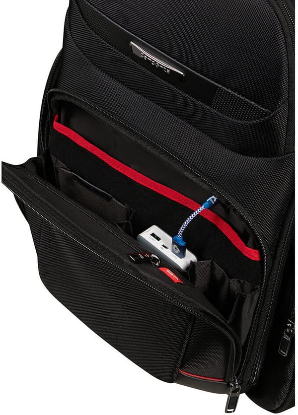 Samsonite PRO DLX6 17.3" -datorryggsäck, svart