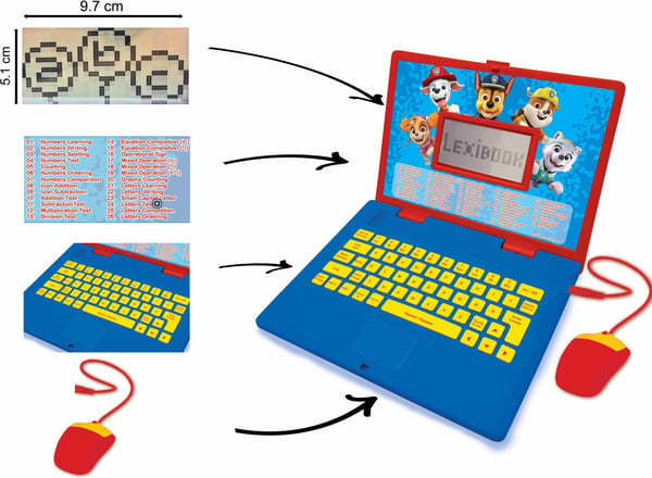 Paw Patrol Laptop - Lärorik bärbar dator