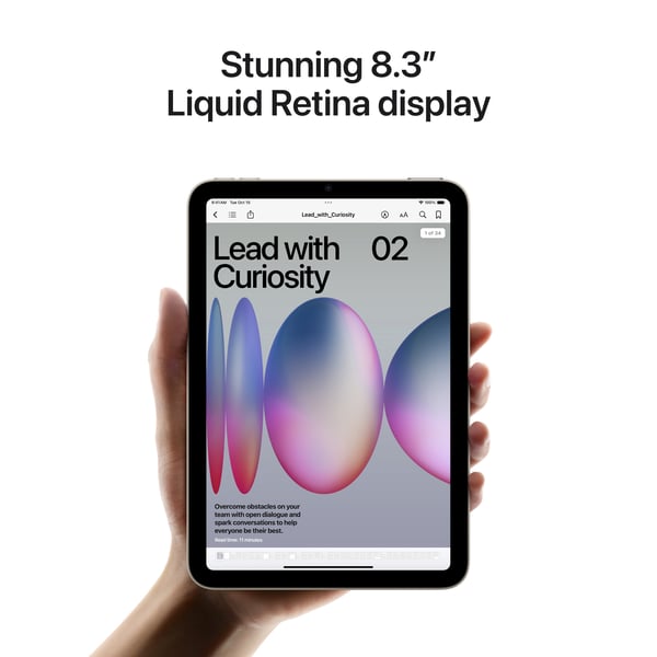 Apple iPad mini 128 GB WiFi 2024 - surfplatta, lila (MXN93)