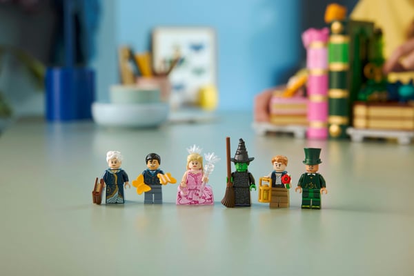 LEGO Wicked 75691 Glinda och Elphaba bokstöd