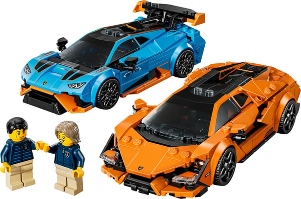 LEGO Speed Champions 77238 - Lamborghini Revuelto och Huracán STO